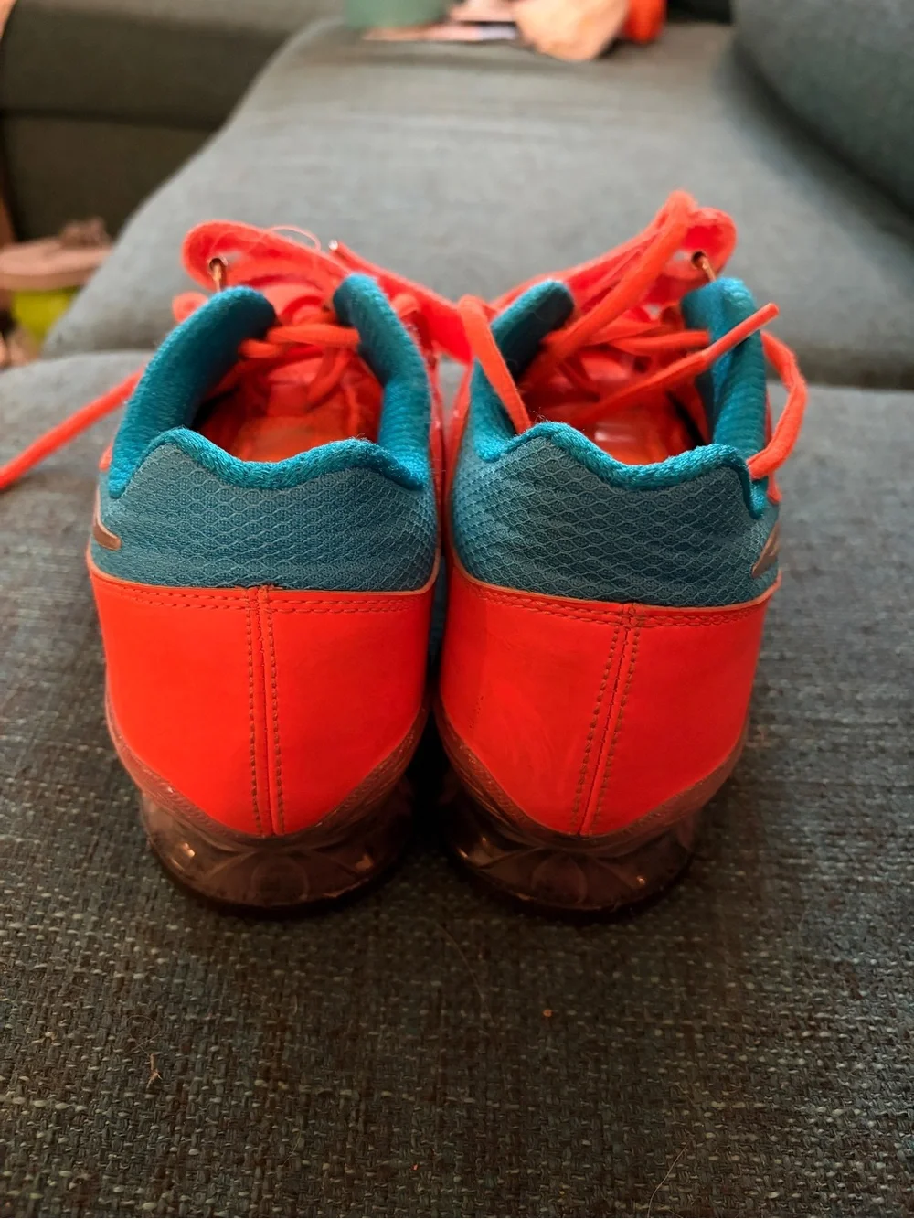 Nike orange blue